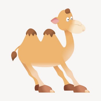 Camel sticker, cartoon animal illustration | Free Vector - rawpixel