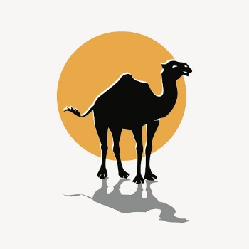 Camel sticker, desert animal illustration | Free Vector - rawpixel