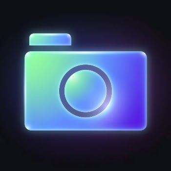 Camera app icon, neon glow | Free Icons - rawpixel