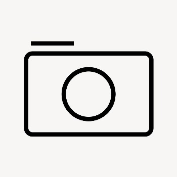 Camera app line icon, minimal | Free Icons - rawpixel