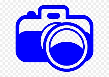Camera Clip Art Blue