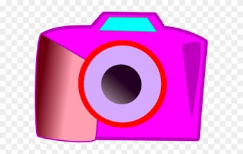 Camera Clipart Purple - Camera