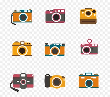 Camera, Color Photography, Computer Icons, Yellow, Line PNG