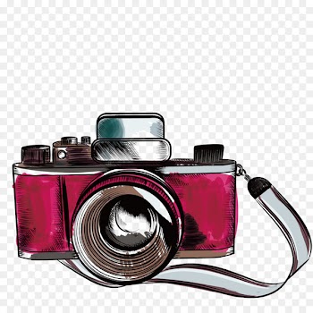 Camera Drawing Photography Illustration - Vector old camera 