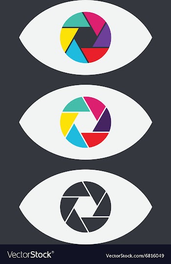 Camera Eye vector image