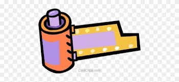 Camera Film Royalty Free Vector Clip Art Illustration - Illustration