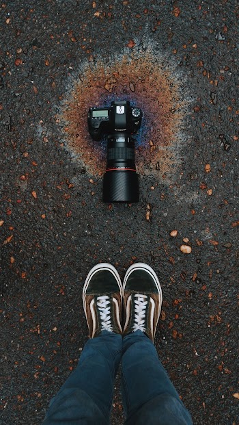 Camera Near Feet