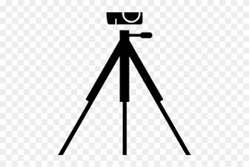Camera On Tripod Clipart - Tripod Clipart