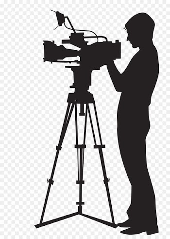 Camera Operator Video camera Clip art - Camera man projection 