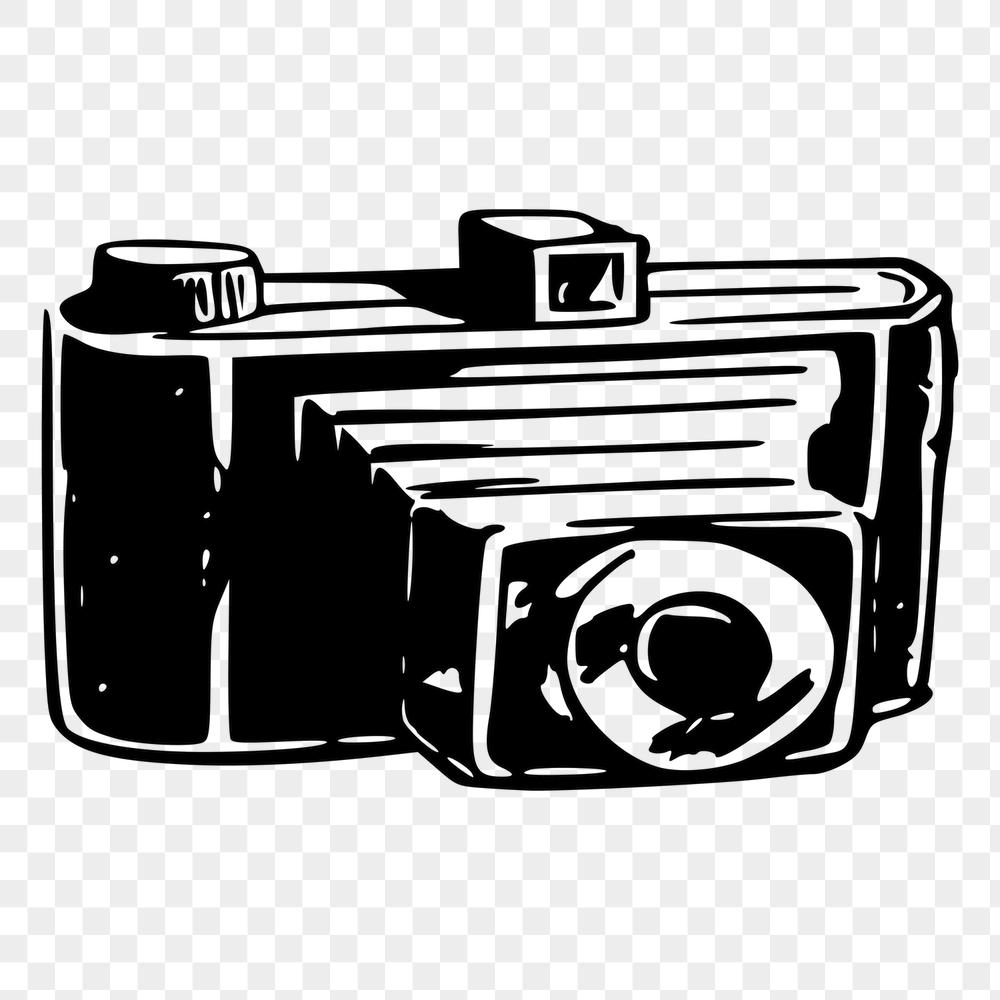 Camera png sticker, vintage object | Free PNG - rawpixel
