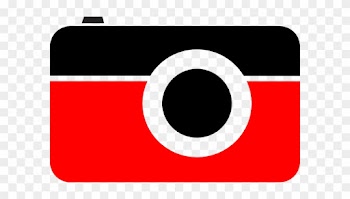 Camera Red Black Clip Art - Red And Black Camera