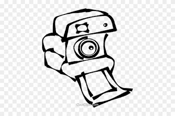Camera Royalty Free Vector Clip Art Illustration - Illustration