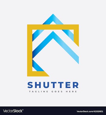 camera shutter and frame c logo