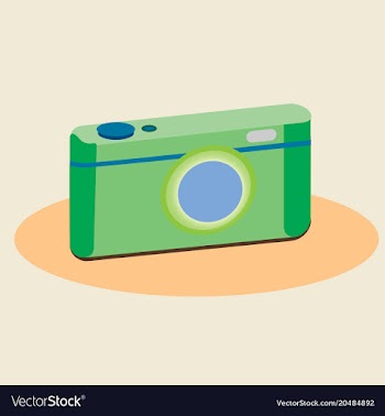 Camera vector image