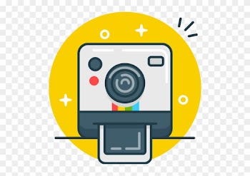 Camera, Video, Instagram, Photo, Photograph, Polaroid, - 128 X 128 Icons
