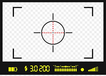 Camera Viewfinder Focusing screen Film frame - Camera view frame 