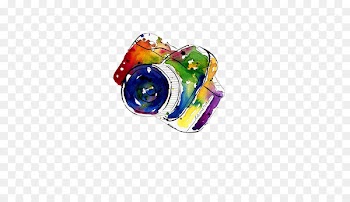 Camera Watercolor painting Photography - Camera watercolor picture material 