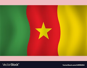 cameroon flag background
