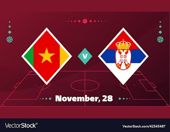 cameroon vs serbia football 2022 group g world