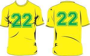 camisa 22 Logo Vector