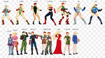 Cammy Super Street Fighter II Artist Character - asuka badge 