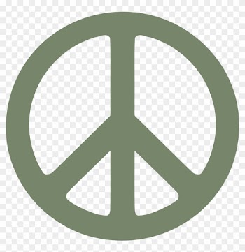 Camouflage Green Peace Symbol 1 Dweeb Peacesymbol - Describe Me In Three Words