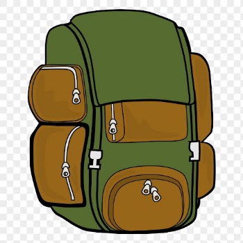 Camping backpack png sticker illustration, | Free PNG - rawpixel