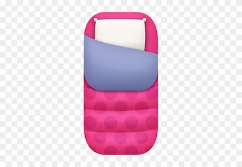 Camping Clipart - Sleeping Bag Clip Art For Girls