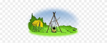 Camping In Nature - Clip Art