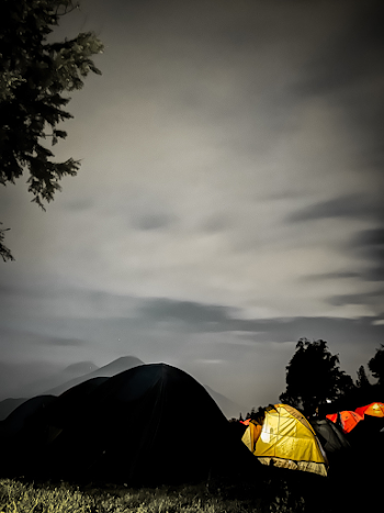 Camping In The Mountains