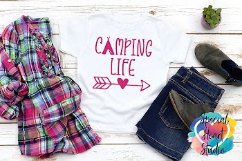 Camping life - A camp SVG
