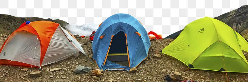 Camping tent png border sticker, | Free PNG - rawpixel