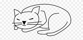 Can't Sleep Cliparts - Cat Clip Art