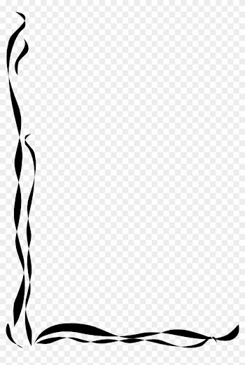 Can Be Used To Enhance The Look Of A Plain Writing - Black And White Borders