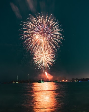 Canada Day Fireworks at Woodbine Beach, Toronto