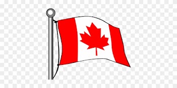 Canada Flag Maple Leaf Flying Canadian Pol - Canada Flag Cartoon