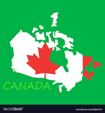 Canada flag vector image