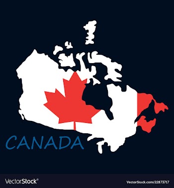 Canada flag vector image