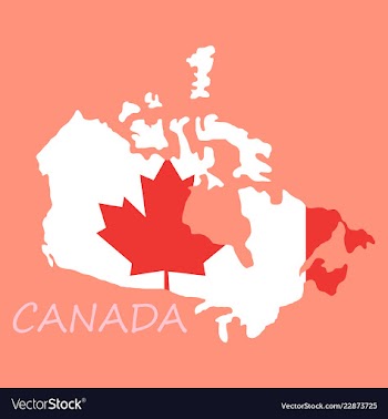 Canada flag vector image