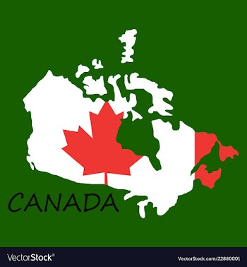 Canada flag vector image