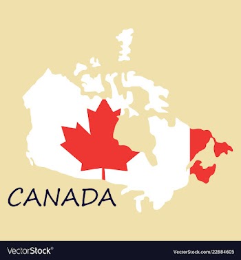 Canada flag vector image