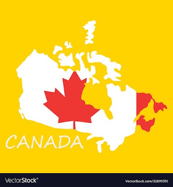 Canada flag vector image