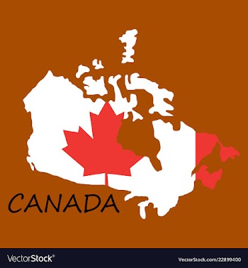 Canada flag vector image