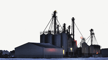 Canada power plant border background | Free PSD - rawpixel