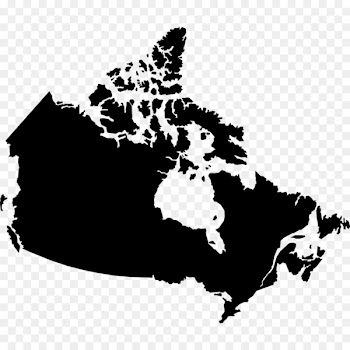 Canada Vector Map Blank map - the seven wonders 