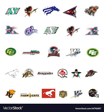 canadian football team icon set free