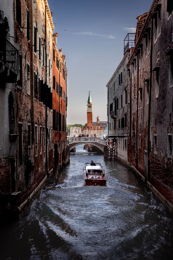 Canal view in Venice