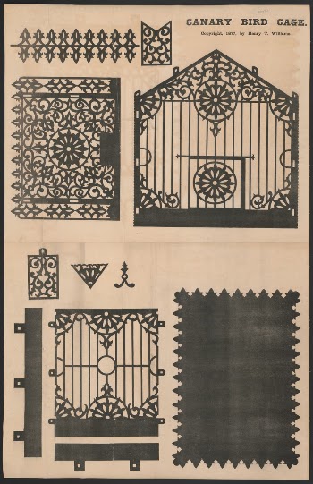 Canary bird cage (c. 1877) | Free Photo - rawpixel