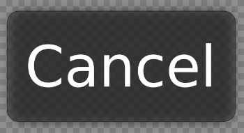Cancel Button Transparent
