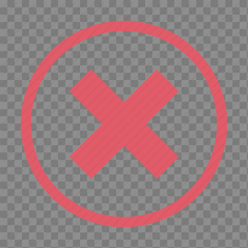 Cancel, close, delete, remove, stop, trash, wrong icon